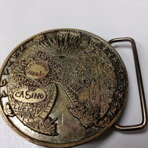 Vintage Las Vegas belt buckle